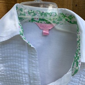 Lilly Pulitzer white blouse size 2